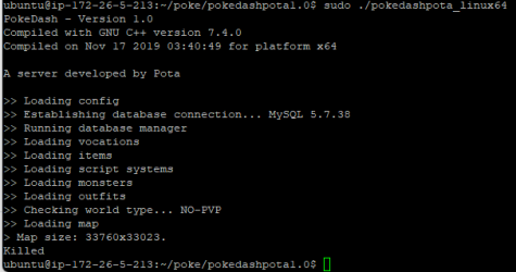 10.98] PokeDash Pota v1.0 - TFS 1.2 - Server, Client, Sources, Site, Map  editor e Item editor - OTServer Alternativo (ATS) - xTibia - Sua comunidade  de Otserv e Tibia