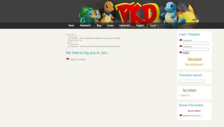 10.98] PokeDash Pota v1.0 - TFS 1.2 - Server, Client, Sources, Site, Map  editor e Item editor - OTServer Alternativo (ATS) - xTibia - Sua comunidade  de Otserv e Tibia