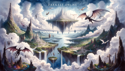 DALL·E 2023-10-12 10.22.14 - Watercolor painting of a vast, magical landscape with floating is...png