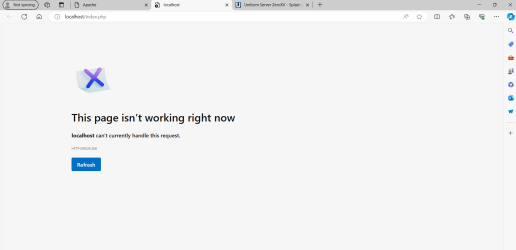 Znote-Uniserver Error Page.PNG